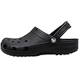 Crocs Classic Unisex Adult Clogs, Black, 38.5 EU, Black, 5 UK