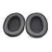 Produktbild Meijunter Ersatz Ohrpolster Kissen Abdeckung für Kingston HyperX Cloud Flight Wireless Gaming Headset Kopfhörer - Leder Ohr Pad Schaum Ohrenschützer 2 Pcs(Schwarz)