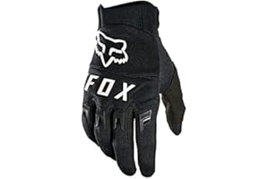 FOXGLOVES Fox Dirtpaw Fahrrad MX Dirt Langfinger Schutz Handschuhe (schwarz Kinder YL)