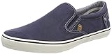 Slip-On Schuh MUSTANG Herren 4101-401-800 Slip On Sneaker, Blau (Dunkelblau 800), 43 EU