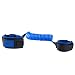 NALATI Kids Walking Hand Belt baby Anti lost safty wrist link bungee leash Safety Harnesses (Blue)