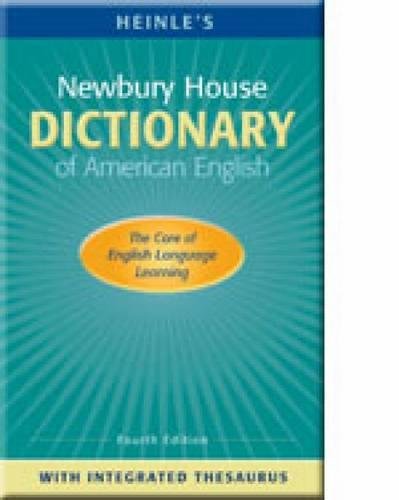 Heinle's Newbury House Dictionary of American English: Plus Grammar Reference livre