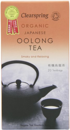 Clearspring Organic Japanese Oolong (Pack of 1, 20 Teabags)