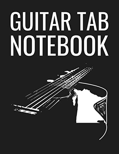 Preisvergleich Produktbild Guitar Tab Notebook: Guitar Music Tab Notebook