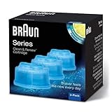 Braun Clean and Renew Refill Cartridges CCR, 3 Pack