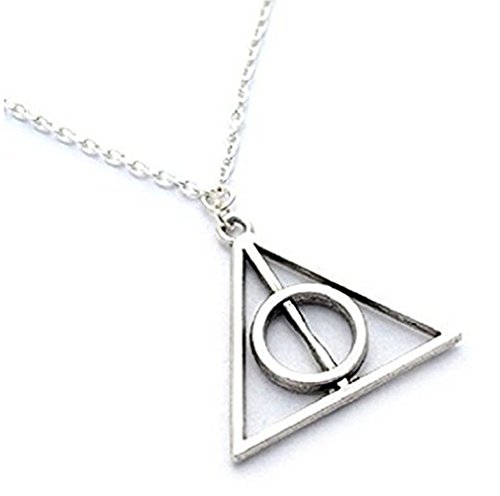 Collar y colgante de metal. Serie HARRY POTTER. Modelo 