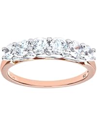 Yellow gold cubic zirconia engagement rings uk