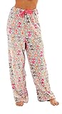 i-smalls Frauen Snuggly Warm Fleece Pyjama Hose (36-38) Fuchs Design