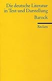 Image de Die deutsche Literatur in Text und Darstellung. Barock.