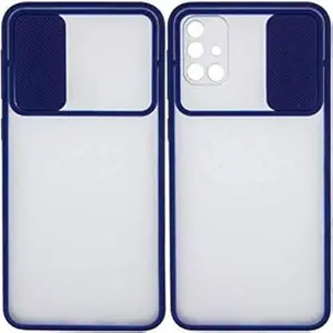 Cocklet Shutter Case Cover 1+9R Hard PC Camera Protection Shutter Translucent Back Cover Case for 1+9R - Blue