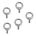 MagiDeal 5 Pieces/ Set M8 13mm Strong Durable Marine 304 Stainless Steel DIN 580 Machine Shoulder Lift Eye Bolt Round Ring Screw Hook Bolt RS.900.00
