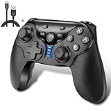 【Controlador Recargable】-Batería de litio de 500mAh incorporada, Tiempo en espera más de 5h, asegurese de jugar el juego durante mucho tiempo. horas, el tiempo de carga total es de 2 horas.