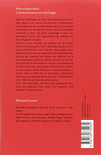 Pierre Bourdieu. L'insoumission en héritage