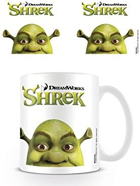 Shreak Face Ceramic Mug, Multi-Colour, 11 oz/315 ml