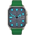 2024 WiFi Smart Watch HK10 Ultra 3 WF Smartwatch For Men AMOLED 2GB ChatGPT Photo Album Sport Smartwatch BT Call AI assiant TXT (Green)