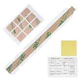 Pestañas deslizantes y 9 etiquetas adhesivas con un paño de limpieza en un paquete. Mini pestañas resticables en lugar de imanes o pegatinas de doble cara.