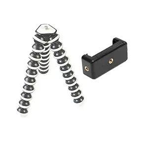 Kamron Flexible Multi Functional Gorilla Tripod 13 Inch (Size : L) Foldable Octopus Tripod Stand with Universal Mobile Holder for Mobile Camera, DSLR, Smartphone and Action Camera