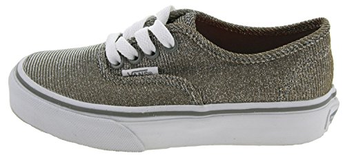 Vans Unisex Bambini K Authentic Sneakers, grigio (Grigio), 45