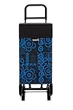 Lavable con un paño húmedo Garmol 10010GP16 Love C676 Carro de Compra 4 Ruedas Plegable, Tela, Azul, 40x16x119 cm