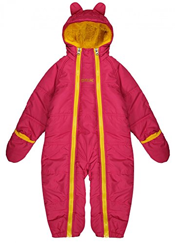 Regatta Pudgie All-in-One Fleece Lined Babies suit (Jem Pink, 18 - 24 months)