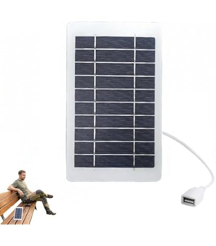 Tragbares 30-W-Solarpanel Mit 5 V USB-Ausgang – M Produktbild-Vorschau 4
