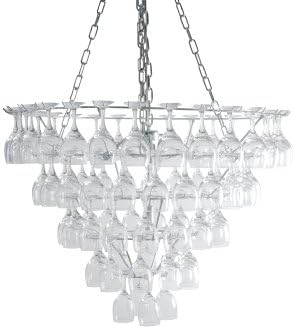 Leitmotiv Pendant Lamp, Vino Glass XL, Eibert Draisma Design, 60 cm/80 cm, Clear