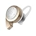 Produktbild Cuitan Universal Mini Wireless Bluetooth 4.1 Kopfhörer In-Ear Stereo Musik / Anruf Earpiece Noise Cancelling Earbud Ohrhörer Headphone Earphone Headset für iPhone, iPad, Samsung, Xiaomi, Huawei, Lenovo, HTC, LG, Motorola, Meizu und andere Bluetooth Smart Phones mit USB Kabel und Ohrhaken - Weiß und Gold