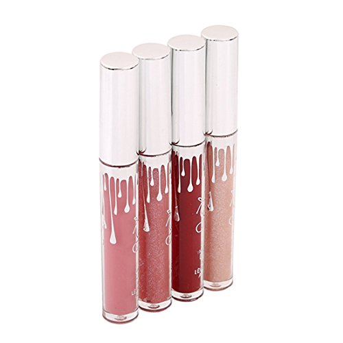VWH 4 Farben Wasserdichte langlebige Matte Flüssigkeit Lipgloss Lippenstift Kosmetik - 2