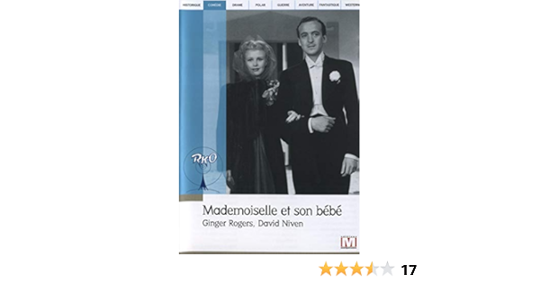 Mademoiselle Et Son Bebe Amazon Fr Ginger Rogers David Niven Charles Coburn Frank Albertson E E Clive Elbert Coplen Jr Garson Kanin Ginger Rogers David Niven Dvd Et Blu Ray