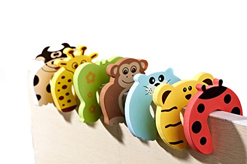 EJY 10pcs Baby Kids Safety Door Stopper Door Table Edge Protector Children Safe Door Stop/Holder