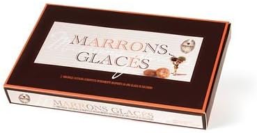 Italian Marrons Glaces - Candied Chestnut Desserts, 200g - Approx. 10 Pieces