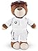 Produktbild BMW Original Motorsport Teddybär Plüschtier Kuscheltier braun weiss weiß, 28 cm