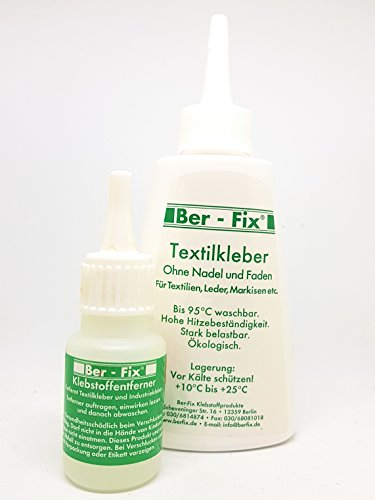 Ber-Fix Klebstoffentferner 20ml für Industriekleber/ Textilkleber/ Sekundenkleber - 2