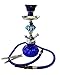 Produktbild Mini Shisha mit 1 Schlauch + Tonkopf + Dichtungen, 24cm, Wasserpfeife (Blau)