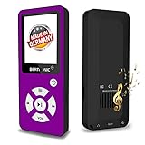 ✅ LANGE AUSDAUER: Schnelles Aufladen des Media-Players | In max. 2-3 Stunden komplett aufgeladen | Für Musikliebhaber und alle mit genügend Groove - bis zu 100 Stunden Audiowiedergabe ihrer Lieblingstracks