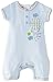 Pumpkin Patch Baby Boys 0-24M Shortie All In One Romper, Illusion Blue, 3-6 Months