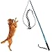 Produktbild sanzang Outdoor Interaktive Spielzeuge für Hunde ausziehbar Flirt Pole Funny Jagen Tail Teaser und Trainingsgerät für Haustiere