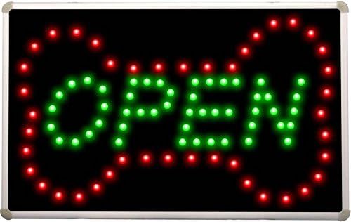 led148 OPEN Dog Grooming Bone LED Neon Light Sign