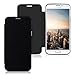 Produktbild 1x schickes und praktisches Flip Cover für Samsung Galaxy S5 Mini G800 in schwarz von kwmobile