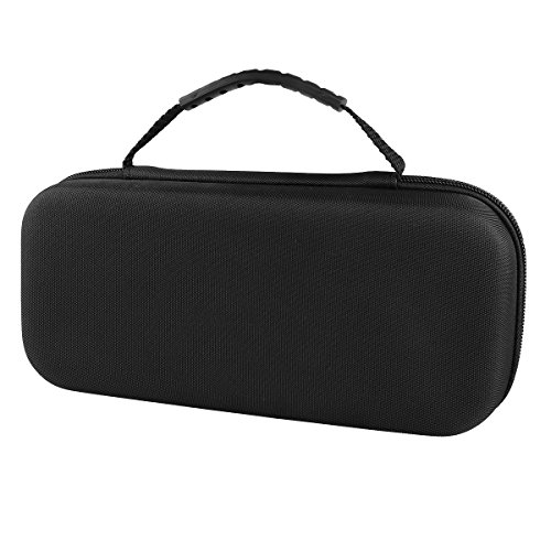 Preisvergleich Produktbild Agoky Tragetasche Kompatibel mit Nintendo Switch - Aufbewahrungstasche Hartschalen Case Cover Hülle Schutzhülle für Nintendo Switch Konsole & Accesoires in Schwarz