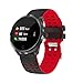 Produktbild 88AMZ SmartwatchFitness Armband mit Blutsauerstoff Blutdruck Pulsmesser,1,04 Zoll TFT-Bildschirm Intelligente ErinnerungIP67 Wasserdicht AktivitätstrackerSmart Armband for ios Android (Red)