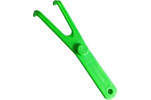 1 st tandtrådshållare för interdentala tandställningar Ergonomiskt handtag Återanvändbart munhygienverktyg för trånga utrymmen mellan tänderna