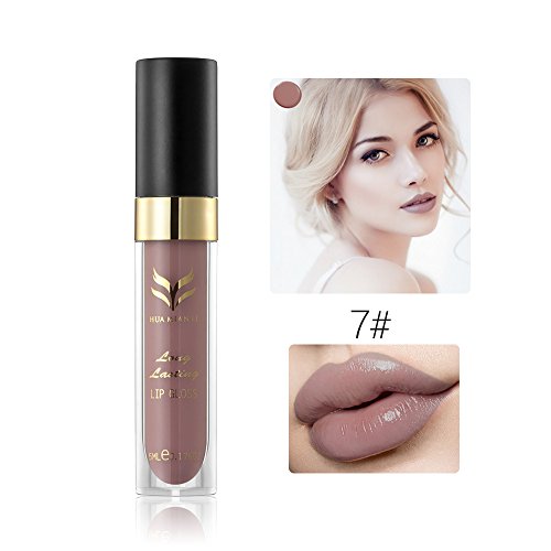 Wasserfest, Long Lasting, Topqualität Lipgloss, 12 Farben Auswählbar Make-up Werkzeug – # 07 - 4