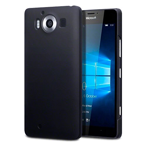 TERRAPIN Microsoft Lumia 950 Case Carcasa r gida de goma para Microsoft Lumia 950 m vil negro reviews TERRAPIN Microsoft Lumia 950 Case Carcasa r gida de goma para Microsoft Lumia 950 m vil negro