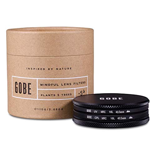 Gobe - Kit de filtres 40.5mm à 16 Couches MRC: UV + Polarisant CPL Gobe - Kit de filtres 40.5mm à 16 Couches MRC: UV + Polarisant CPL