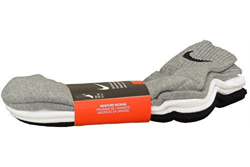 Nike Herren Strümpfe Cushion Quarter, 3er Pack - 3