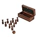 Produktbild ShalinIndia Miniatur aus Holz, Bowling Set; handgemachte Brettspiel für Erwachsene