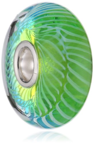 Trollbeads Trkise Feder TGLBE-10243