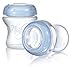 Nuby Natural Touch NT67627 SoftFlex Storage Containers White / Blue Ring