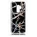 Produktbild Docrax Samsung Galaxy S9+ (S9 Plus) Handy Hülle Marmor, Handyhülle Silikon Stoßfest Kratzfest Schutzhülle Bumper Case für Samsung Galaxy S9+ (S9Plus) - DOYHU43373 Schwarz